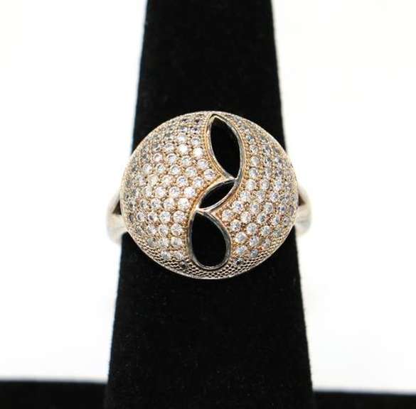 Sterling Silver Designer Dome Ring