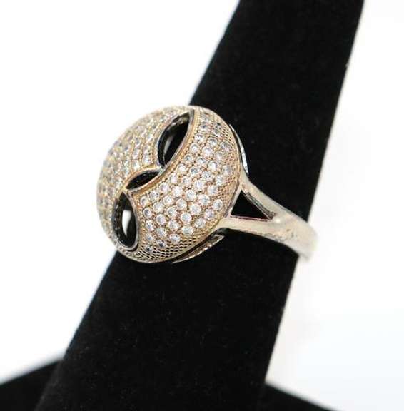 Sterling Silver Designer Dome Ring