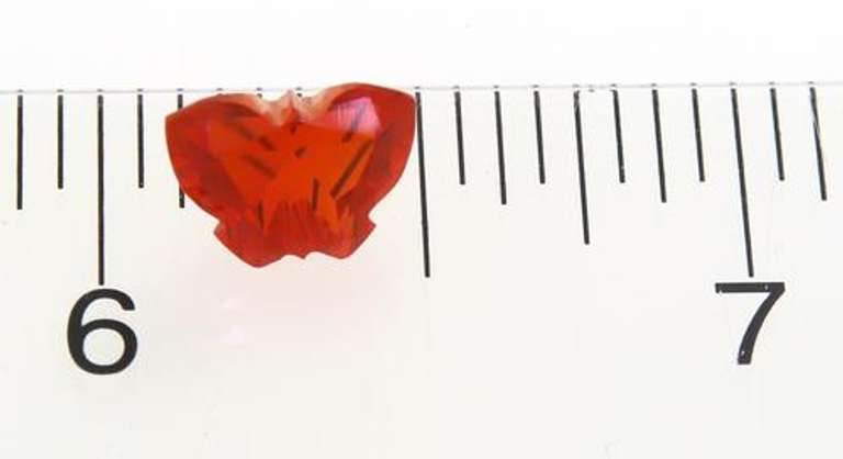 Mexican Fire Opal Butterfly 1.71ct