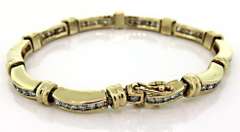 Very Nice Channel Set Diamond Bracelet