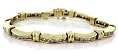 Very Nice Channel Set Diamond Bracelet