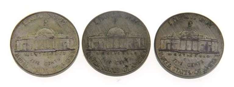 40 Near Unc Silver WW 11 War Nickels