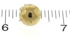 Popular 9.5mm Gold Ball Stud Earrings
