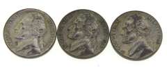 40 Near Unc Silver WW 11 War Nickels