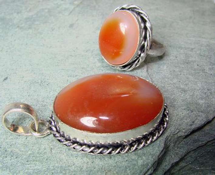 Fascinating Large Natural Stone Ethnic Handcrafted Set