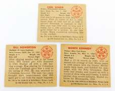 3 Bowman Gum 1950 Baseball Cards