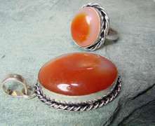 Fascinating Large Natural Stone Ethnic Handcrafted Set