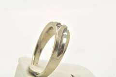 MENS 10 KT WHITE GOLD DIAMOND RING