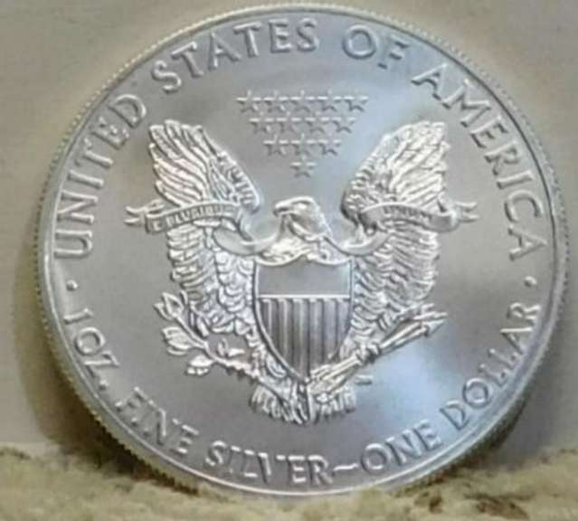 2014 Uncirculated Silver Eagle, one ounce Silver