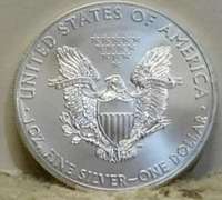 2014 Uncirculated Silver Eagle, one ounce Silver