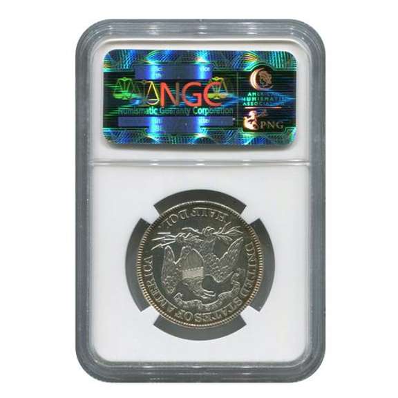Certified Seated Liberty Half Dollar 1885 PF63 NGC