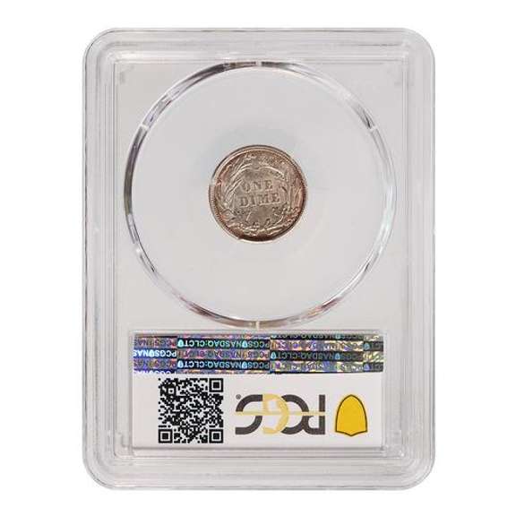 Certified Barber Dime 1903 MS63 PCGS