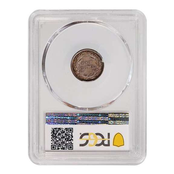 Certified Barber Dime 1902 MS64 PCGS
