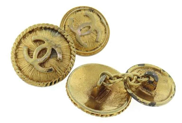 Chanel Designer Cufflinks