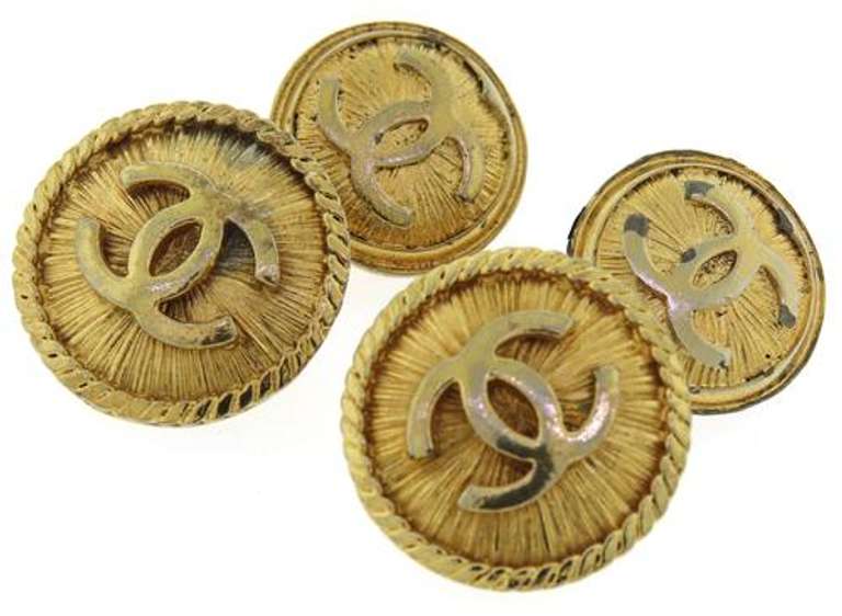 Chanel Designer Cufflinks