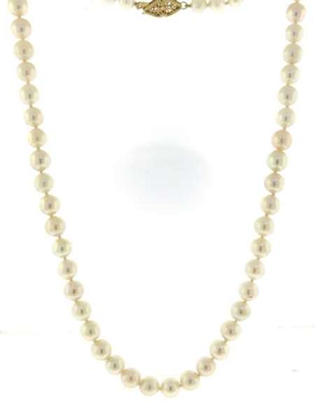 Beautiful 6-6.5mm Pearl Necklace