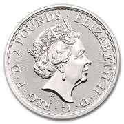 2020 1 oz Uncirculated Silver Britannia