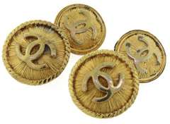 Chanel Designer Cufflinks