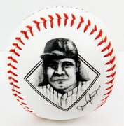 Babe Ruth Photo-Ball with Signature