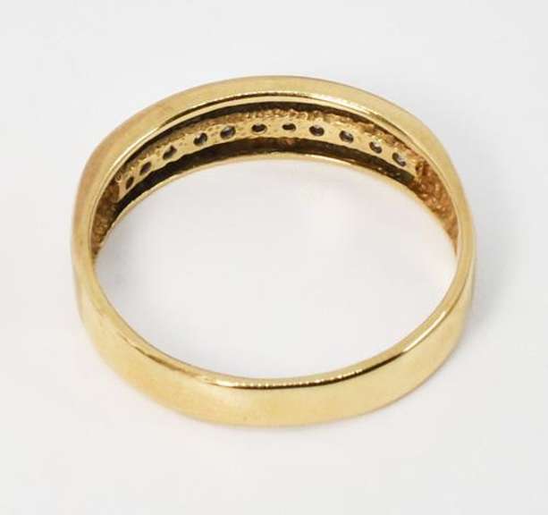 Stately .44 Ct. TW Dia. Men's Wedding Band in 10K
