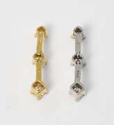 Past Preset Future Diamond 14K W&Y Gold Pendants