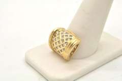 LADIES 14 KT GOLD DIAMOND PENDANT / SLIDE