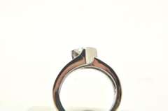 LADIES 14 KT WHITE GOLD LEO DIAMOND SET