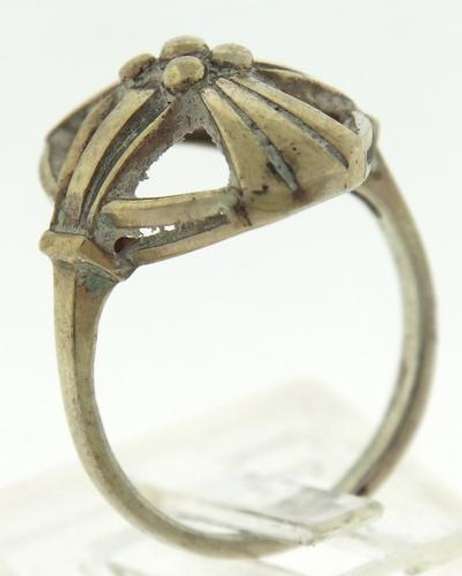 Vintage Sterling Silver Cross Ring