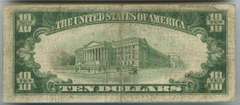 1929 Series $10 National of New York, NY (13193)