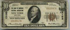 1929 Series $10 National of New York, NY (13193)