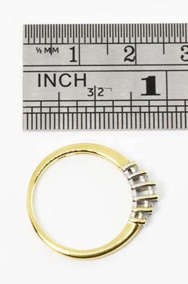 Stately .20 Ct. TW Dia. Ring in 10K Yellow Gold