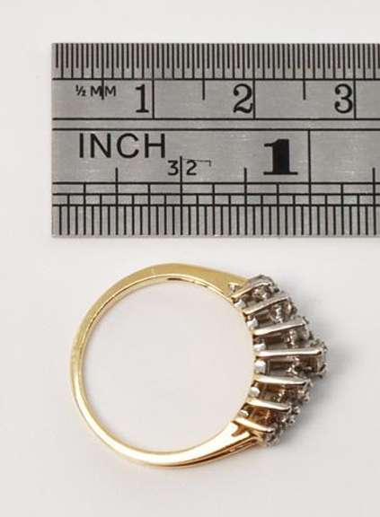 Dazzling .75 Ct. TW Diamond Ring in 14K YG