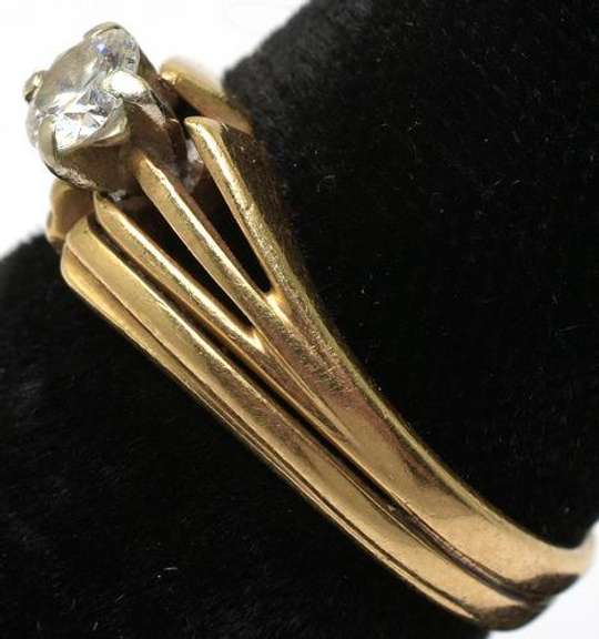 2 Piece Diamond & Band Ring