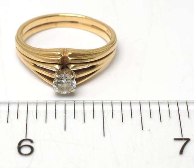2 Piece Diamond & Band Ring
