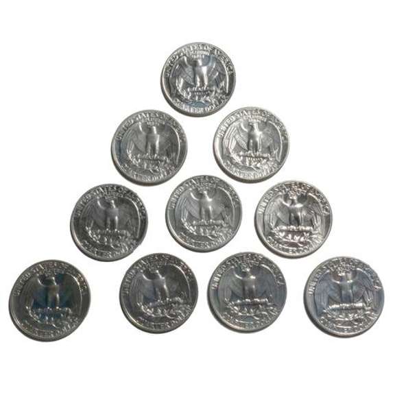 10 Proof Washington Quarters