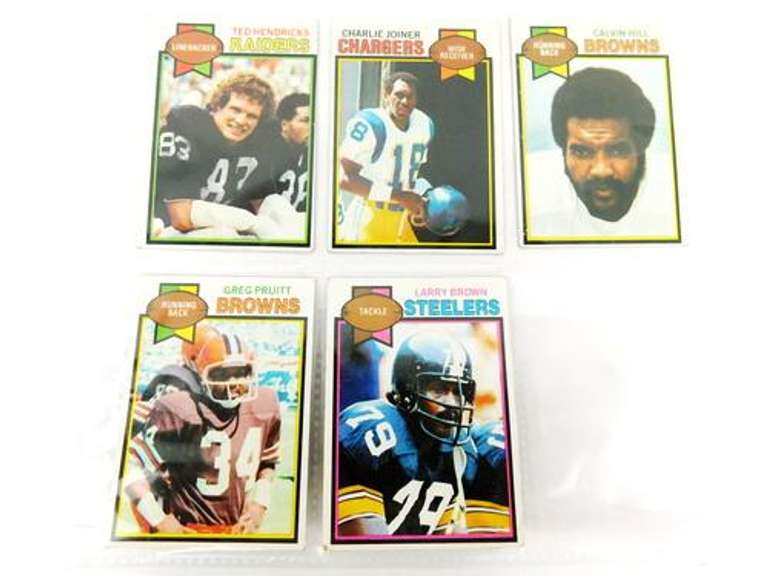 5 Topps 1979 Topps Football Greats