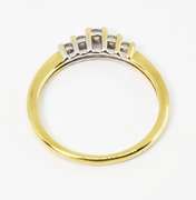 Stately .20 Ct. TW Dia. Ring in 10K Yellow Gold