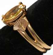 Vintage Citrine Ring in 14KT