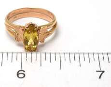 Vintage Citrine Ring in 14KT
