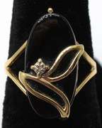 Vintage Black Onyx Ring in 14KT