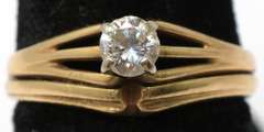2 Piece Diamond & Band Ring