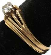 2 Piece Diamond & Band Ring