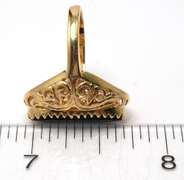 Beautiful Onyx Vintage Ring in Gold