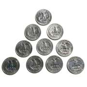 10 Proof Washington Quarters