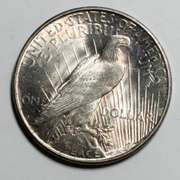 1934 D BU Peace Dollar