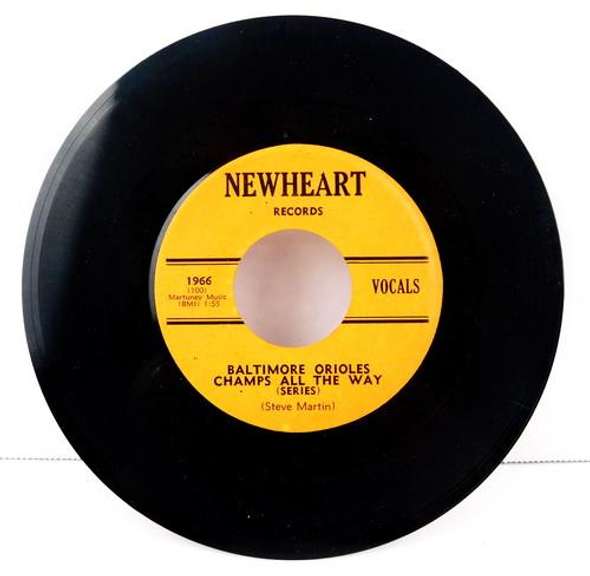 1966 Baltimore O's 45 RPM Record