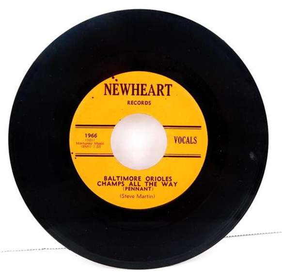 1966 Baltimore O's 45 RPM Record