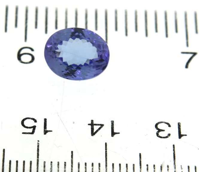 Stunning 3.14CT Oval Tanzanite Loose Gemstone