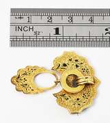 Intriguing Victorian Dangling Brooch