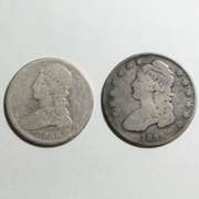 1835 And 1838 Bust Halves